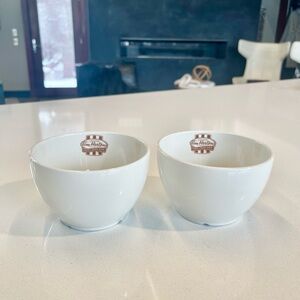 Set of 2 Rare! Tim Hortons soup salad bowls Steelite made in England 2014